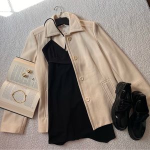MERONA - Cream Pea Coat